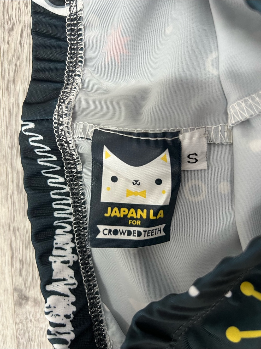 RARE JapanLA x Crowded Teeth Super Mini Universe Leggings S - Picture 2 of 4